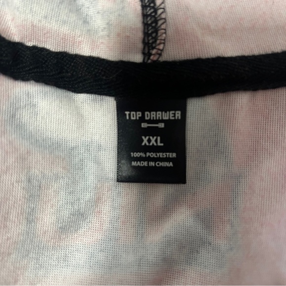 NIU Huskies Red Men's Plus Size XXL Lightweight Jacket Hoodie All Over Print - Picture 5 of 6